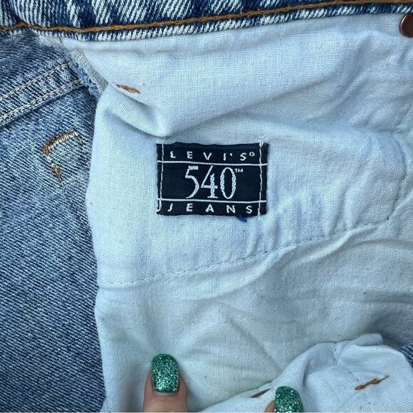 Vintage 90s Levi’s 540 relaxed fit dad jeans 40x28 acid wash - Picture 5 of 7